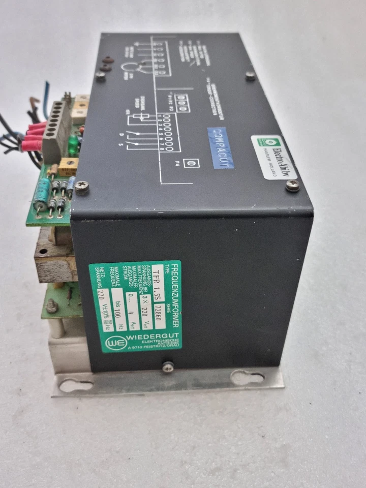 Wiedergut TFR 1.5S 72860 Frequency Converter 3x220V Motor Speed Controller Compa